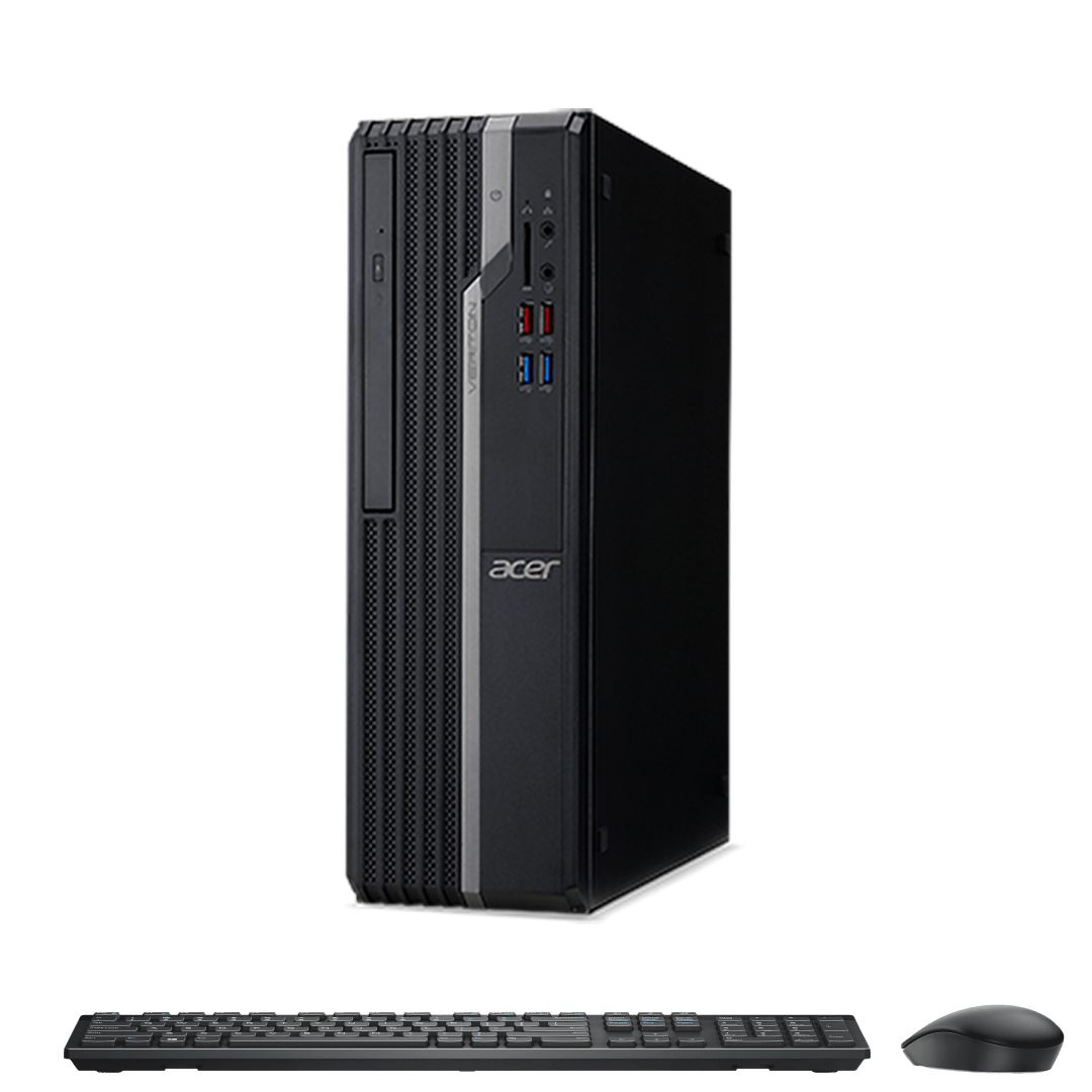 ACER Veriton X2690G Core i3-12100 Max Turbo 4.3Ghz RAM DDR4 8Gb M.2 NVME 250Gb Wifi KB-Mouse (No Monitor)